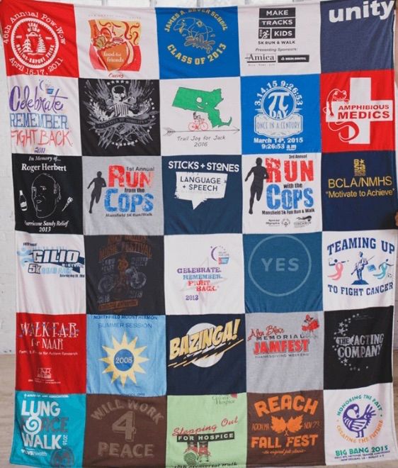 T shirt blanket discount company